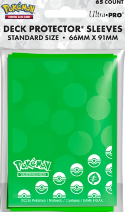 Pokemon - Energy Grass Sleeves (65 stuks)