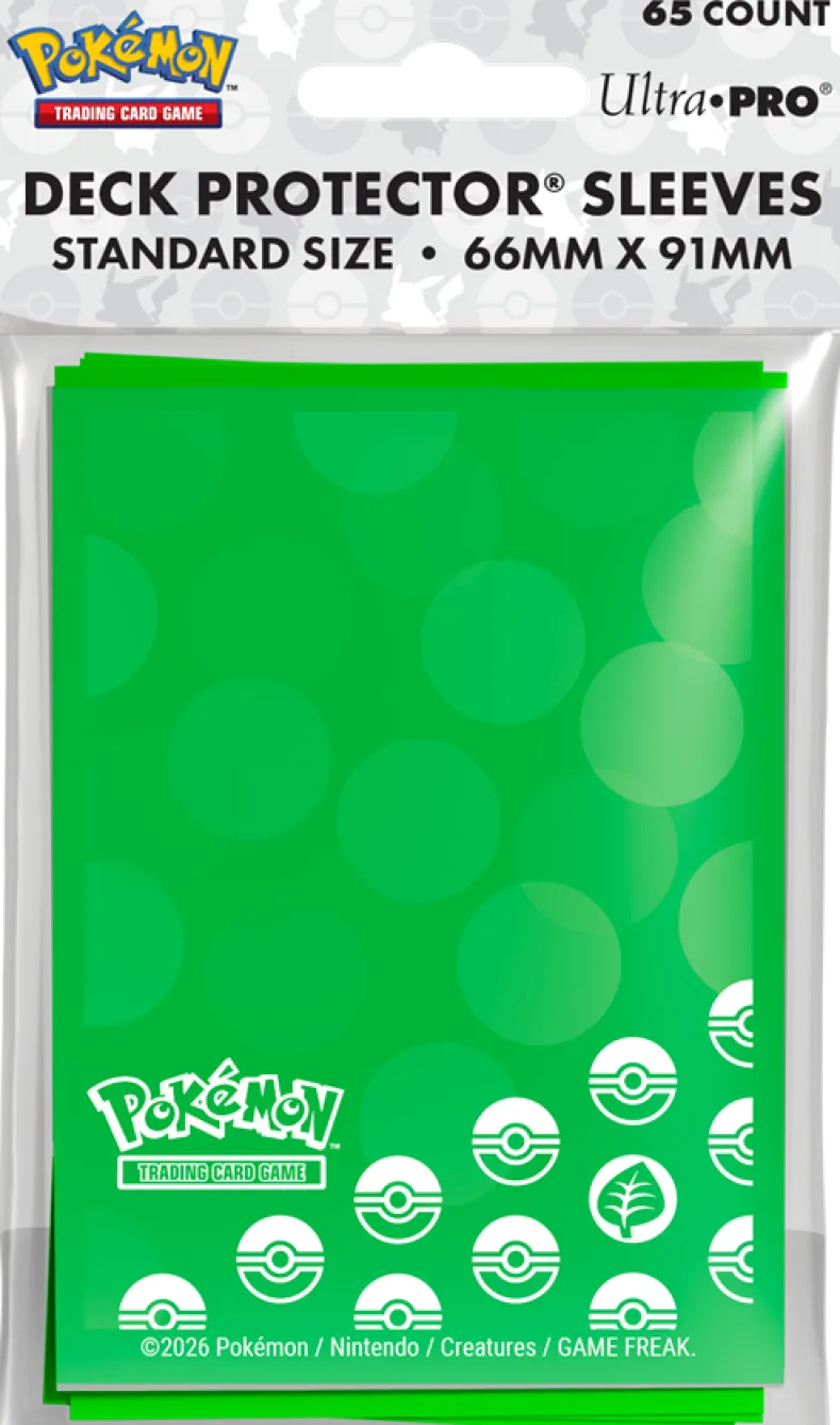 Pokemon - Energy Grass Sleeves (65 stuks)