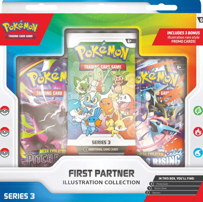 Pokemon First Partner Illustration Collection - Series 3