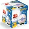 Pokemon Heal Ball 3D Puzzel (54 stukjes)
