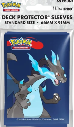 Pokemon - Mega Charizard X Sleeves (65 stuks)
