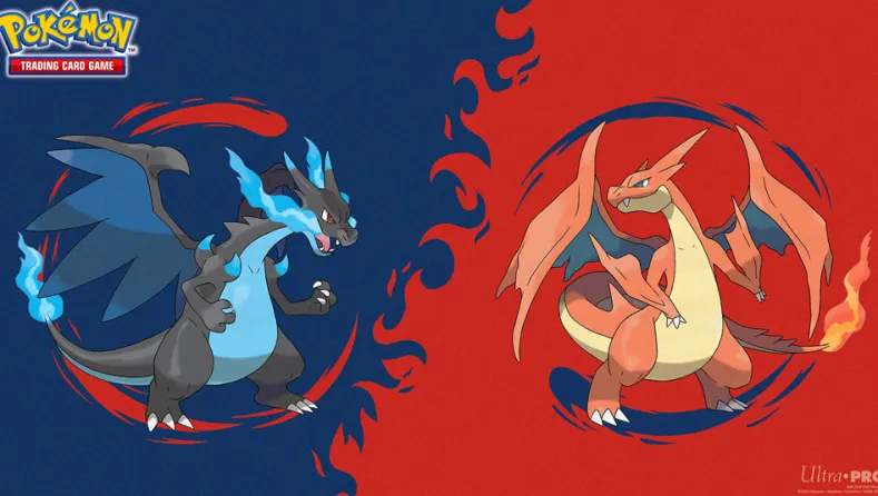 Pokemon - Mega Charizard X & Y Playmat