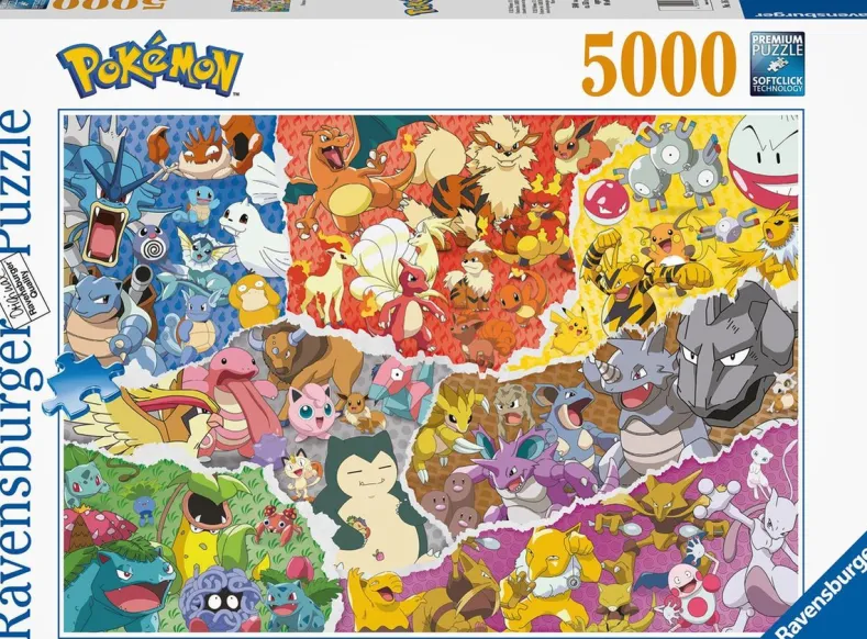 Pokemon Puzzel (5000 stukjes)