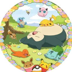 Pokemon Ronde Puzzel (500 stukjes)