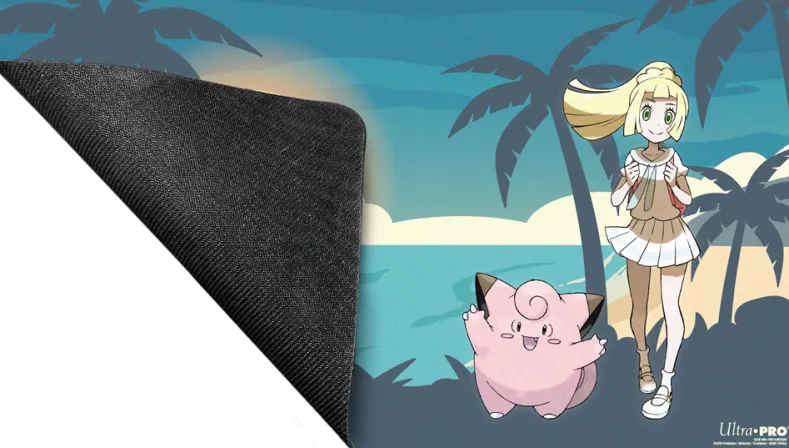 Pokemon - Speelmat Lillie and Clefairy (35 x 61 cm)