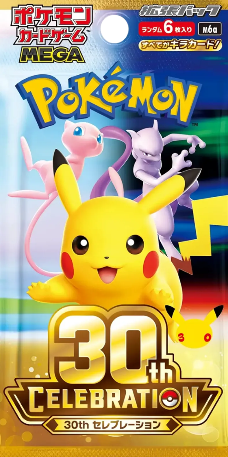 Pokemon - 30th Celebration (M6A) Japanese Boosterbox