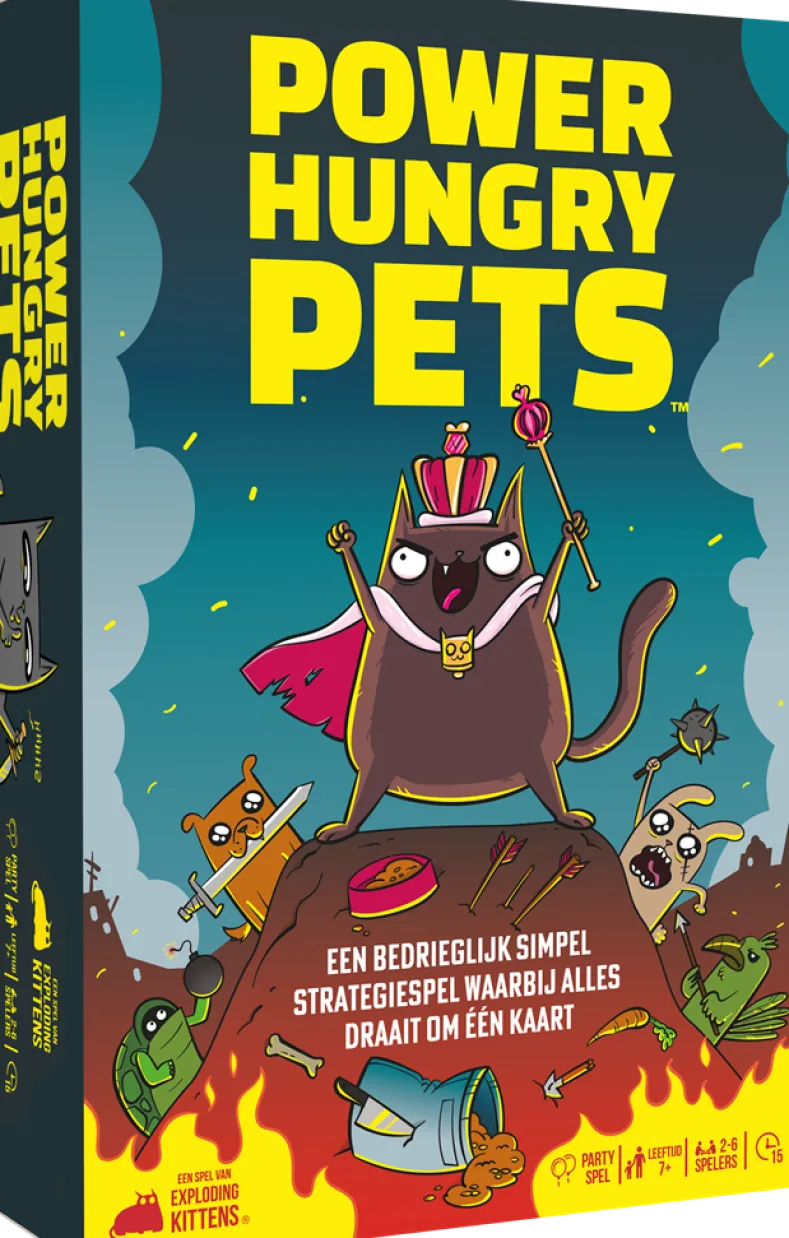 Power Hungry Pets - Kaartspel