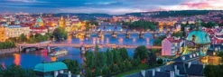 Prague Czech Republic Panorama Puzzel (1000 stukjes)