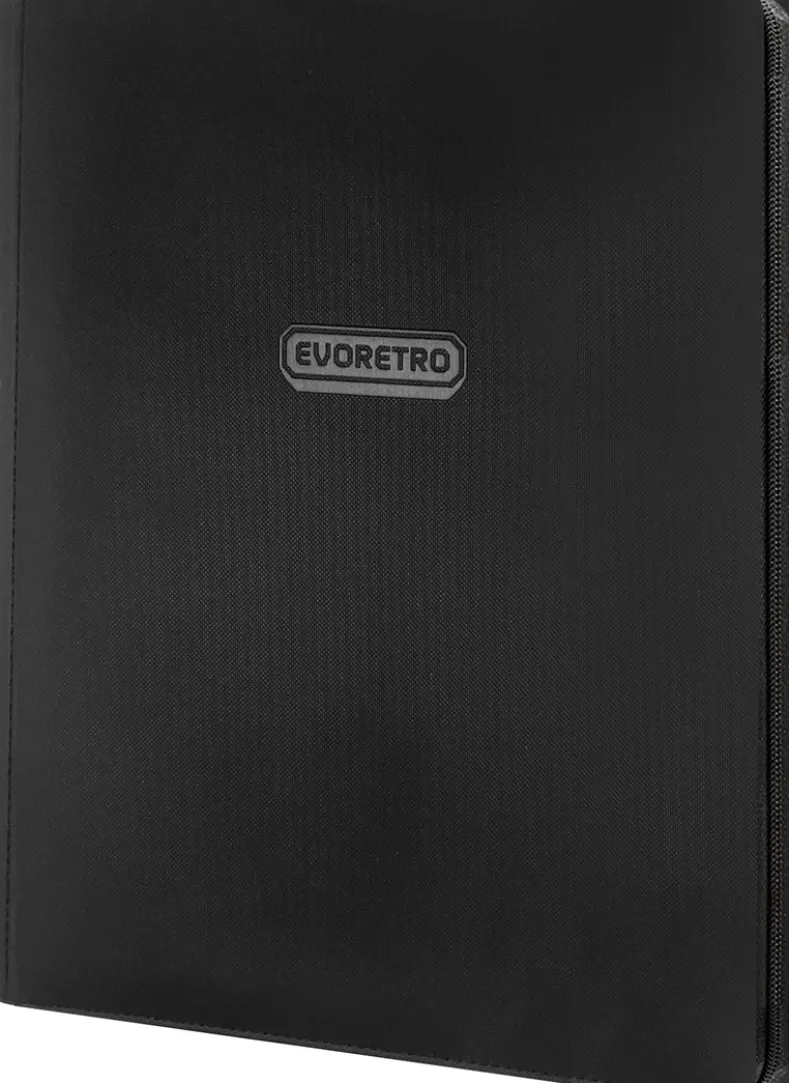 Premium - Regular Card Zippered Binder Zwart (9-Pocket)