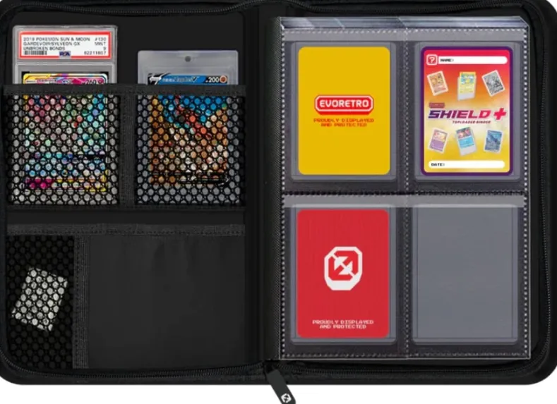 Premium - Toploader Binder 4-Pocket (+Shield)