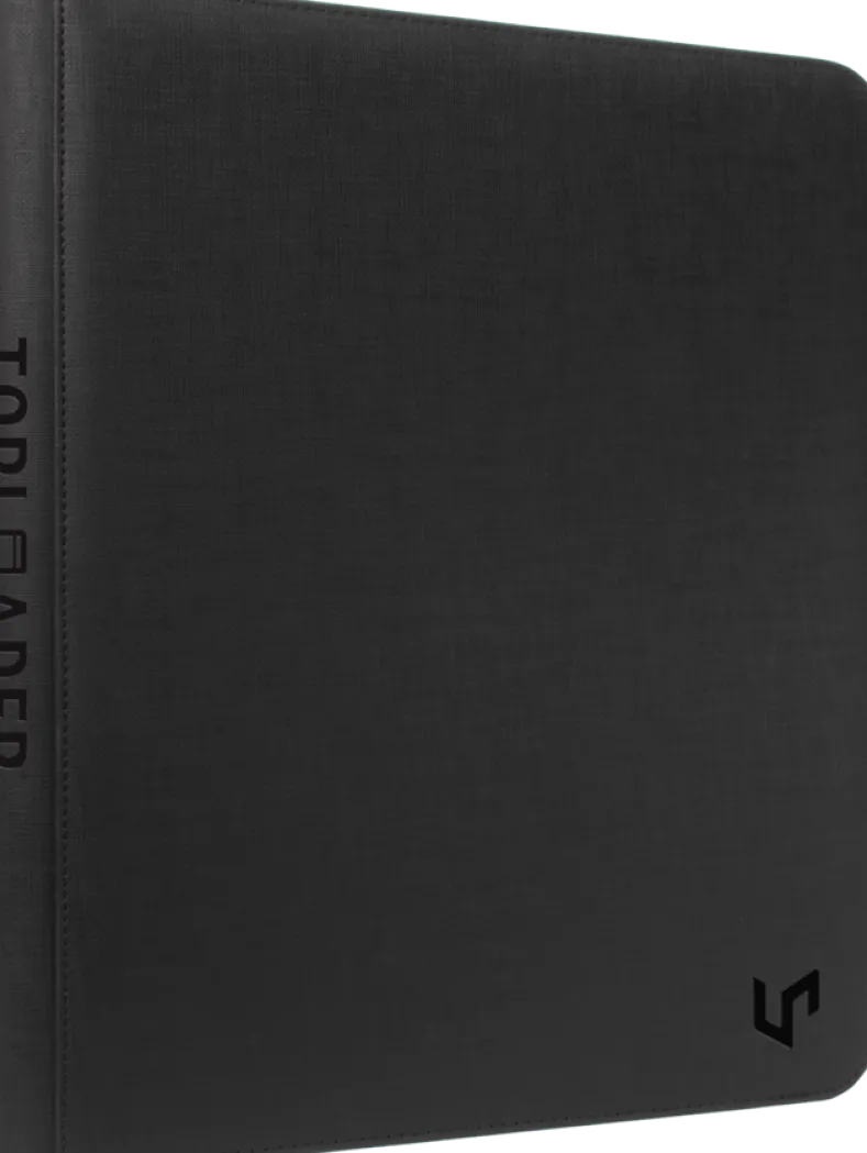 Premium Toploader Pro-Binder 9-Pocket Zippered - Black