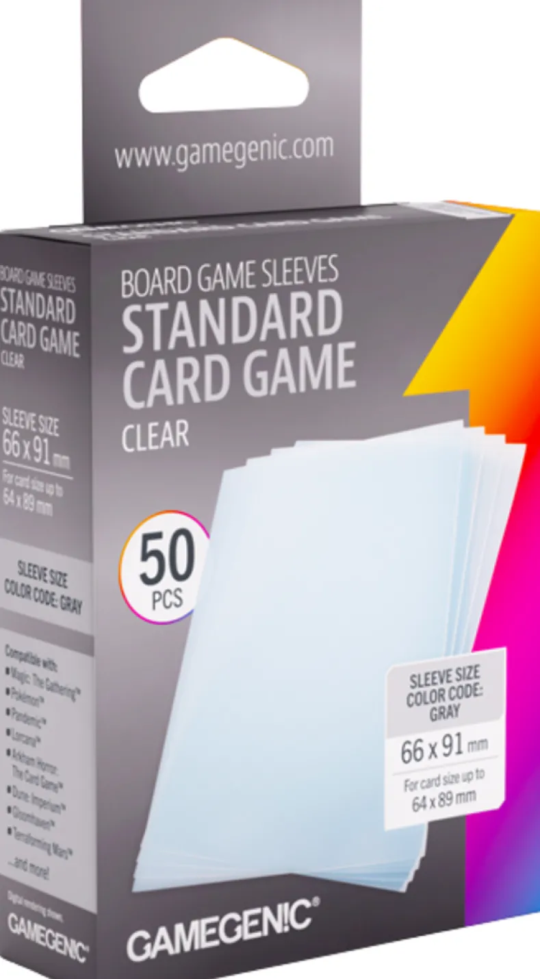Prime Board Game Sleeves - Standard Sized 66x91mm (50 stuks) - Boxed