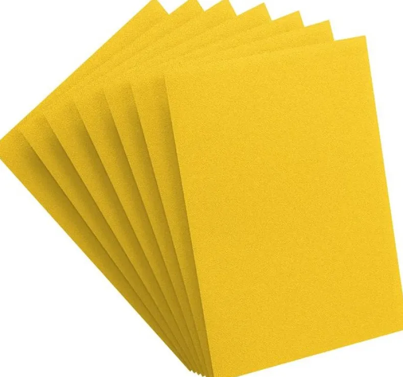 Prime Matte Sleeves 66x91mm Geel (100 stuks) - Boxed