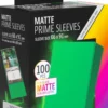 Prime Matte Sleeves 66x91mm Groen (100 stuks) - Boxed