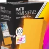 Prime Matte Sleeves 66x91mm Oranje (100 stuks) - Boxed