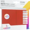 Prime Matte Sleeves 66x91mm Rood (100 stuks)