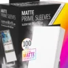 Prime Matte Sleeves 66x91mm Wit (100 stuks) - Boxed
