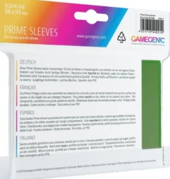 Prime Sleeves 66x91mm Groen (100 stuks)