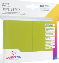 Prime Sleeves 66x91mm Lime Groen (100 stuks)