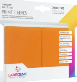 Prime Sleeves 66x91mm Oranje (100 stuks)