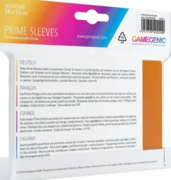 Prime Sleeves 66x91mm Oranje (100 stuks)