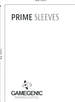 Prime Sleeves 66x91mm Paars (100 stuks) - Boxed