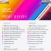 Prime Sleeves 66x91mm Rood (100 stuks) - Boxed