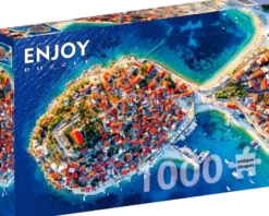 Primosten Aerial View - Croatia Puzzel (1000 stukjes)