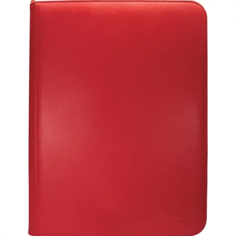 Pro-Binder Vivid 9-Pocket Zippered - Rood