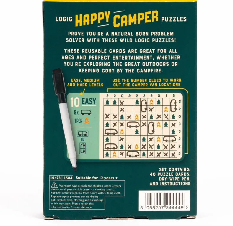 Professor Puzzle - Happy Camper