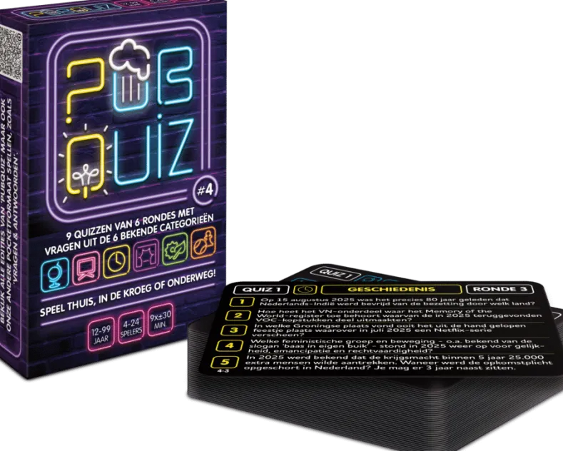 Pubquiz #4 - Kaartspel