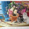 Puzzelende Poesjes Puzzel (1000 stukjes)