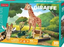 Puzzel Giraffe - 3D Puzzel