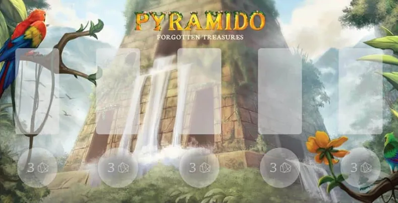 Pyramido - Verloren Schatten Speelmat