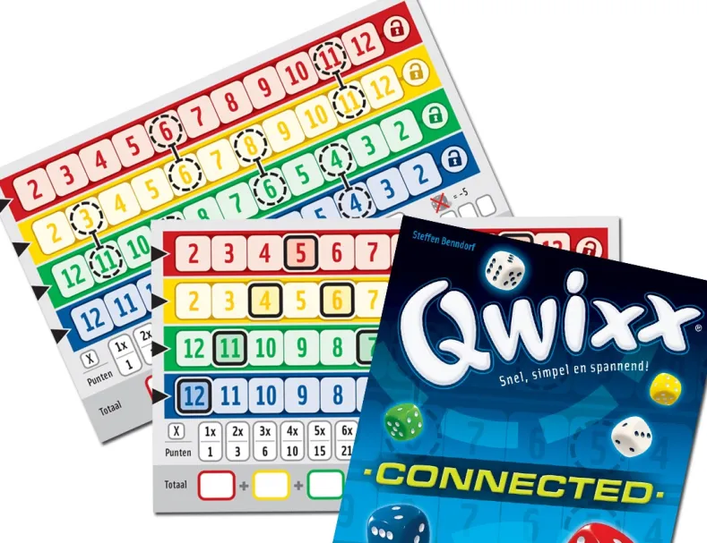 Qwixx - Connected Scorebloks