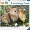 Rabbit and Chick Puzzel (500 stukjes)
