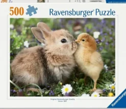 Rabbit and Chick Puzzel (500 stukjes)