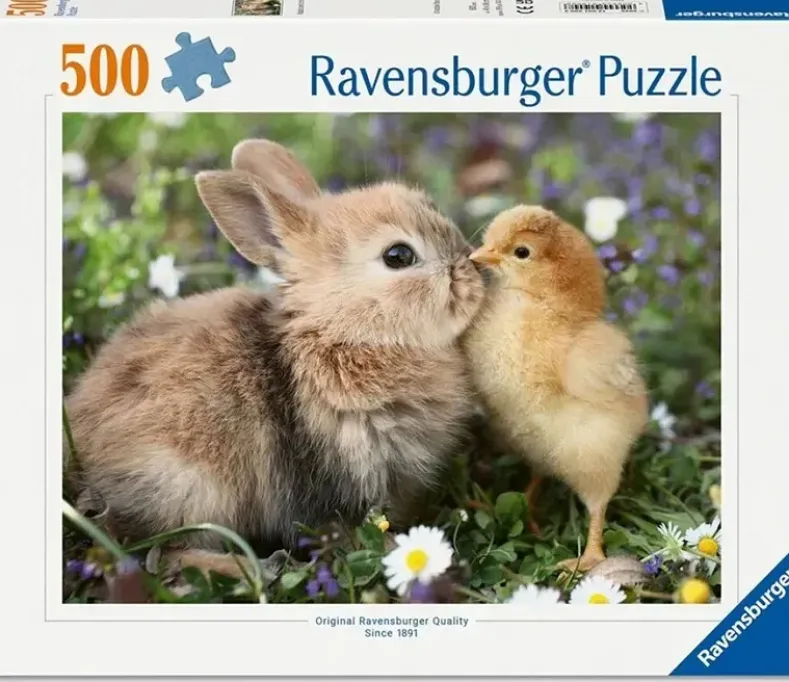 Rabbit and Chick Puzzel (500 stukjes)