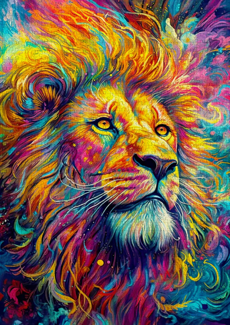 Radiant King Puzzel (1000 stukjes)