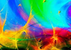 Rainbow Fractals Puzzel (1000 stukjes)