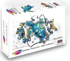 Rainbow Houten Puzzel - Zeeschildpad (125 stukjes)