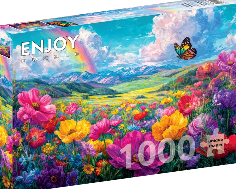 Rainbow Meadow Puzzel (1000 stukjes)