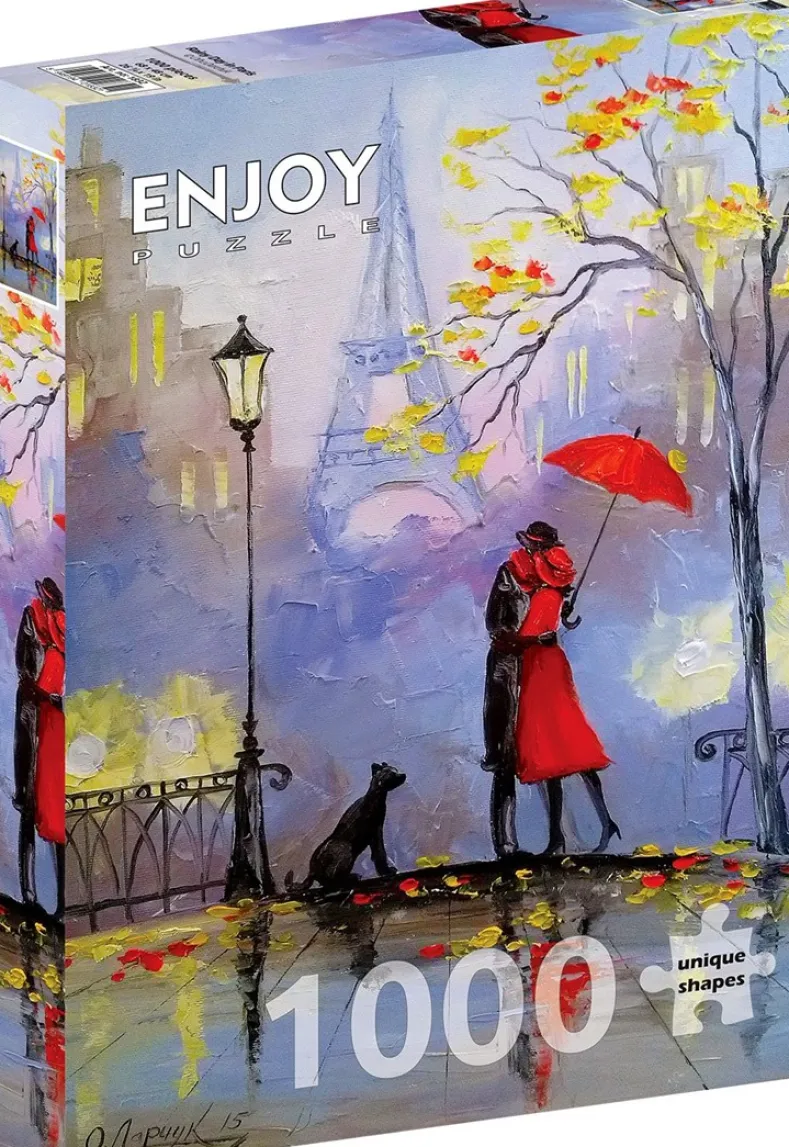 Rainy Day in Paris Puzzel (1000 stukjes)