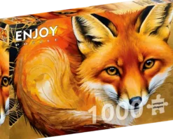Red Fox Closeup Puzzel (1000 stukjes)