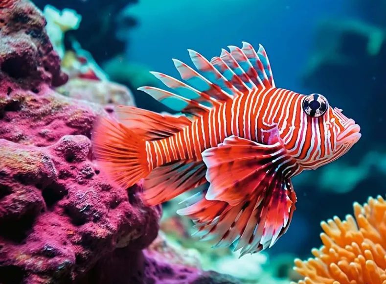 Red Lionfish Puzzel (500 stukjes)
