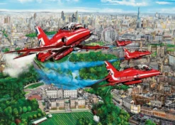 Reds Over London Puzzel (1000 stukjes)