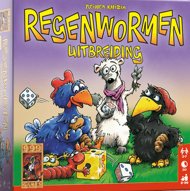 Regenwormen Uitbreiding