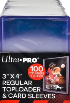 Regular Toploaders & Card Sleeves (100 stuks)