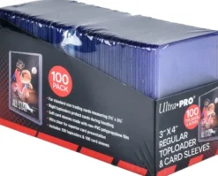 Regular Toploaders & Card Sleeves (100 stuks)