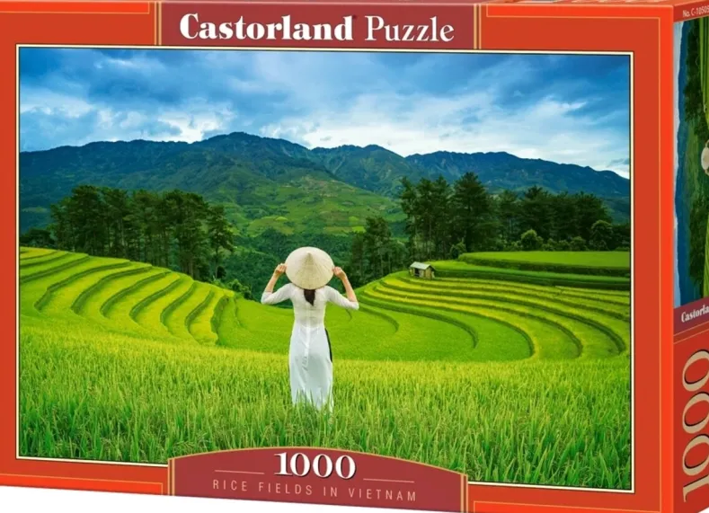Rice Fields in Vietnam Puzzel (1000 stukjes)
